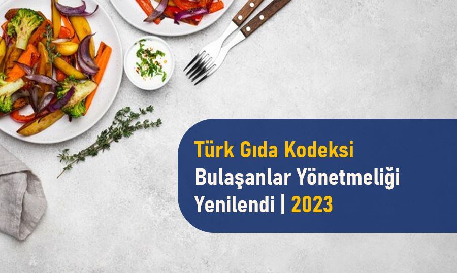 Türk Gıda Kodeksi Bulaşanlar Yönetmeliği 2023