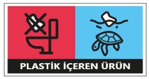 Plastik İçeren Ürün Logosu