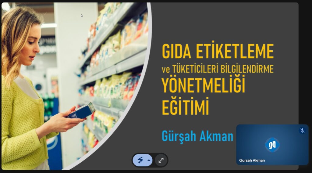 Gıda Etiketleme Mevzuatı Eğitimi - Son Değişiklikler